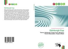 Capa do livro de Edinburgh Cup 