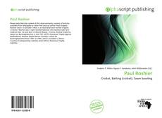Paul Roshier的封面