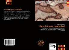 Bookcover of Rudolf Krause (footballer)