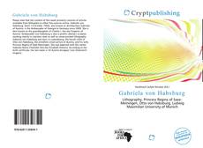 Bookcover of Gabriela von Habsburg