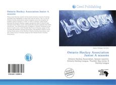 Portada del libro de Ontario Hockey Association Junior A seasons