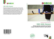 Capa do livro de 2001 AIHL Season 