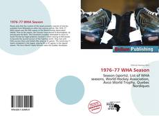 Portada del libro de 1976–77 WHA Season