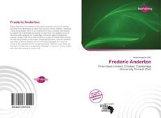 Bookcover of Frederic Anderton