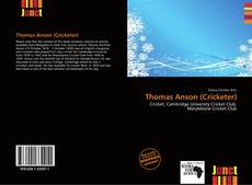 Bookcover of Thomas Anson (Cricketer)