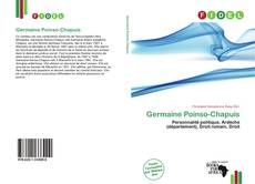 Buchcover von Germaine Poinso-Chapuis