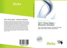 Portada del libro de 2011 China Open – Women's Doubles