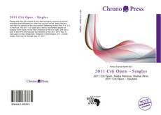 Buchcover von 2011 Citi Open – Singles