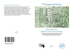 Bookcover of Application Streaming