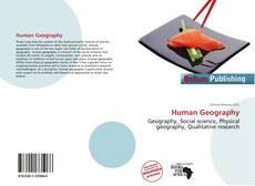 Copertina di Human Geography