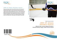 Copertina di 2004–05 Atlanta Thrashers Season