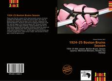 Bookcover of 1924–25 Boston Bruins Season