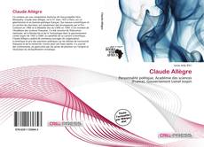 Capa do livro de Claude Allègre 