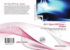 Capa do livro de 2011 Open GDF Suez – Singles 