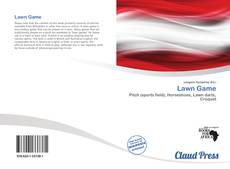 Bookcover of Lawn Game