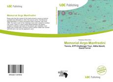 Bookcover of Memorial Argo Manfredini