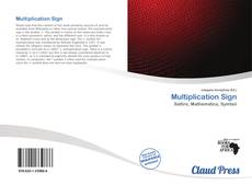 Bookcover of Multiplication Sign