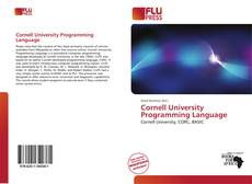 Couverture de Cornell University Programming Language