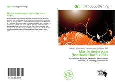 Borítókép a  Martin Andersson (footballer born 1981) - hoz