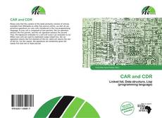 Portada del libro de CAR and CDR