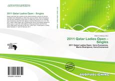 Portada del libro de 2011 Qatar Ladies Open – Singles