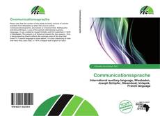 Buchcover von Communicationssprache