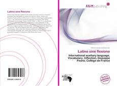 Buchcover von Latino sine flexione