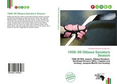 Buchcover von 1998–99 Ottawa Senators Season