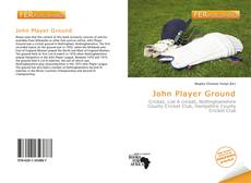 Couverture de John Player Ground