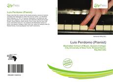 Copertina di Luis Perdomo (Pianist)