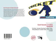 Portada del libro de East Sussex Cricket Ground