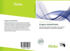 Bookcover of Lingua sistemfrater