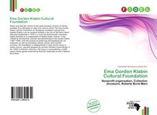 Capa do livro de Ema Gordon Klabin Cultural Foundation 