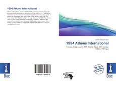 Couverture de 1994 Athens International