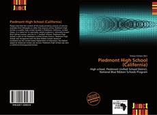 Bookcover of Piedmont High School (California)