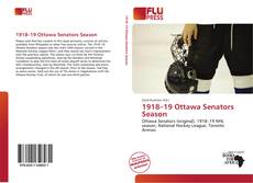 Обложка 1918–19 Ottawa Senators Season