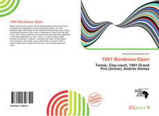 Portada del libro de 1981 Bordeaux Open