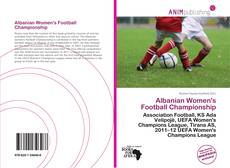 Buchcover von Albanian Women's Football Championship