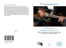 Bookcover of Reginald Robinson