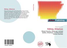 Portada del libro de Sidney, Arkansas