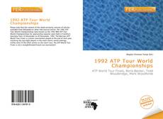 Buchcover von 1992 ATP Tour World Championships