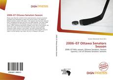 Bookcover of 2006–07 Ottawa Senators Season