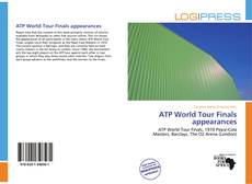 Couverture de ATP World Tour Finals appearances