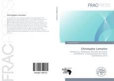Capa do livro de Christophe Lemaitre 