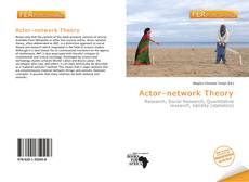 Actor–network Theory的封面