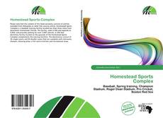 Buchcover von Homestead Sports Complex