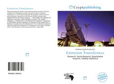 Bookcover of Extension Transference