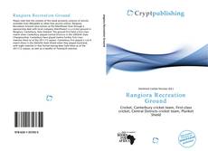 Bookcover of Rangiora Recreation Ground