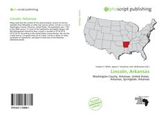 Lincoln, Arkansas的封面