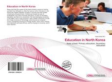 Capa do livro de Education in North Korea 